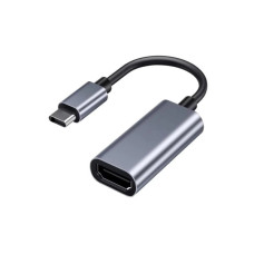 Перехідник USB-C to HDMI F USB 3.0 4K60Hz dark gray Dynamode (DM-AD-USB-C-HDMI)