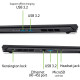 Acer Ноутбук Acer Nitro V 16 ANV16-42 16" WUXGA IPS, AMD R5-240, 16GB, F1TB, NVD5060-8, Lin, чорний (NH.U1GEU.003)