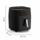Moulinex Moulinex air fryer Easy Fry Grill&Steam, 1430W, bowl-6.2l, sensor control, plastic, black (AL201810)