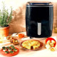 Moulinex Moulinex air fryer Easy Fry Grill&Steam, 1430W, bowl-6.2l, sensor control, plastic, black (AL201810)