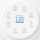 TP-Link Система WiFi-Mesh Deco X10 AX1500, 1xGE LAN, 1xGE WAN, 1мод (DECO-X10-1-PACK)