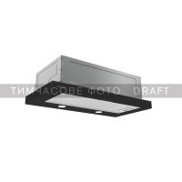 ARDESTO Hood telescopic, 60cm, 700m3h, black (HT-F900MBL)