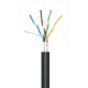 Кабель сетевой OK-Net FTP cat.6 305м внешний (F/UTP-cat.6) (КППЭ-ВП (250) 4*2*0,54)