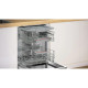 Bosch Bosch Dishwasher built-in, 14sets, D, 60cm, display, 3 basket, white (SMV4HCX19E)