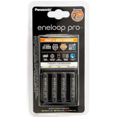 Panasonic Smart-Quick Charger+Eneloop Pro 4AA 2500 mAh NI-MH (K-KJ55HCD40E)