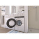 Candy WM front load, 5kg, 1200, A+++, 44m, display, invertor, black door, height 70 cm, white (CW50-BP12307-S)