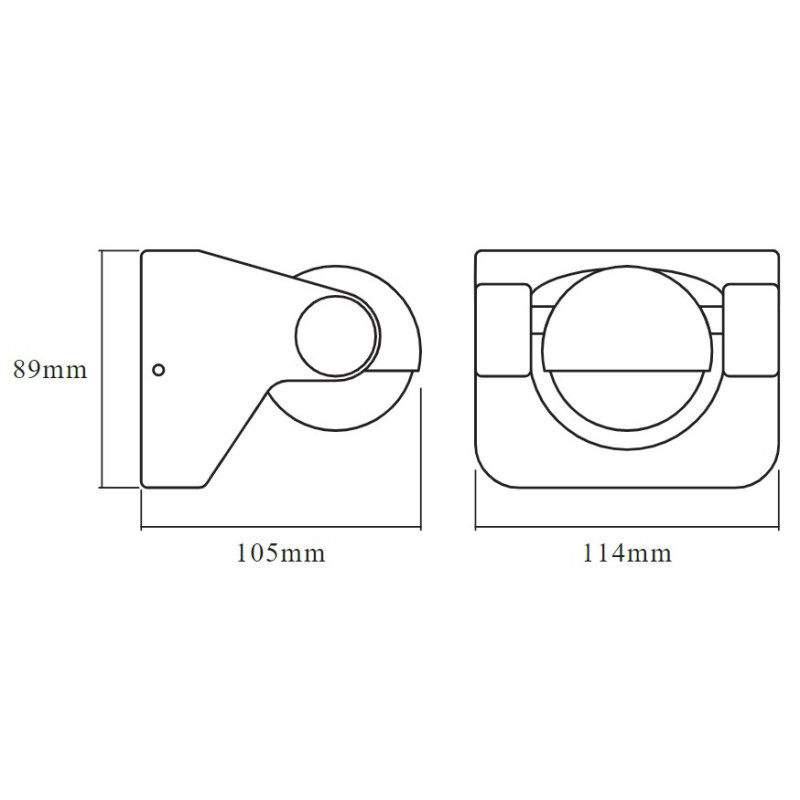 Osram Фасадний світильник ENDURA STYLE SPHERE 8w (4058075216624)