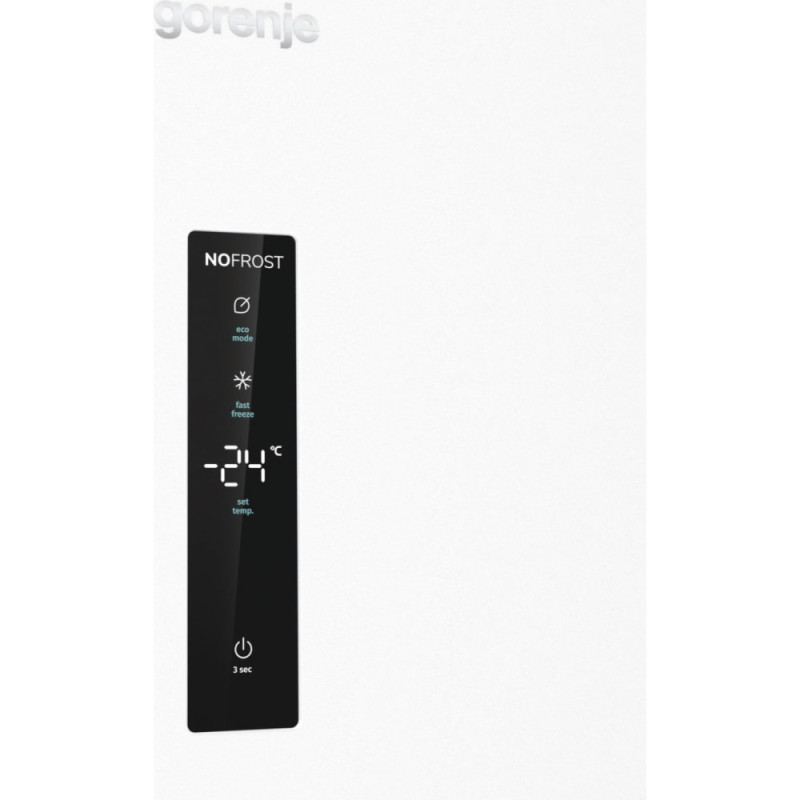 Gorenje Freezer, 185.5x59.5х66.3, 280L, 1door, A++, NF, display ext., invertor, white (FN619EAW6)