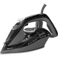 Gorenje Iron, 2600W, 350ml, steam boost -95g, vert. Steaming, auto shutdown, ceramic soleplate, grey-black (SIH2600BKG)