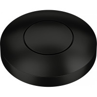 Franke pneumatic control button for waste grinder, black matt (112.0674.415)