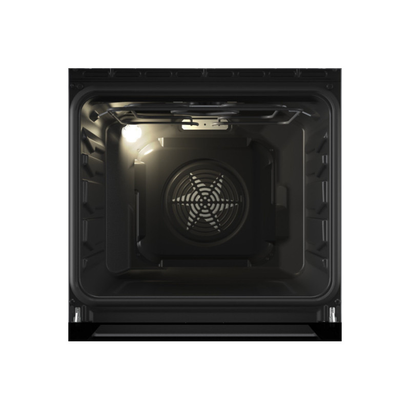 Gorenje Плита Gorenje комбінована, 62л, 50x60см, метал. кришка, дисплей, емальовані реш, титан (GK5C42SJ)