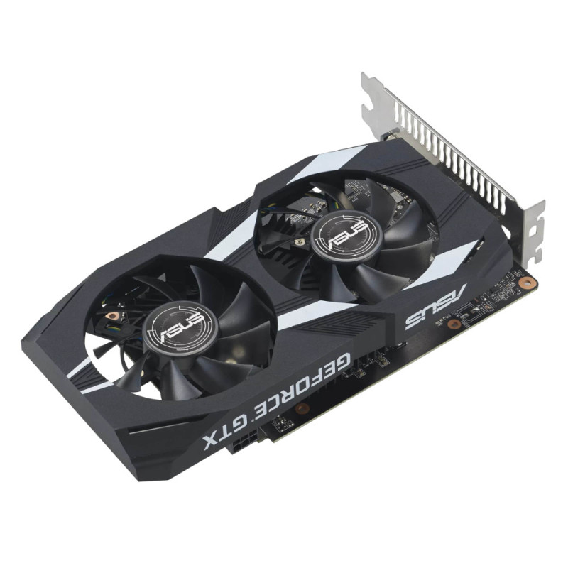 ASUS Graphic Card GeForce GTX 1650 4GB GDDR6 DUAL P EVO DUAL-GTX1650-4GD6-P-EVO