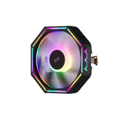 2E Gaming CPU cooler Air Cool AC120ZP RGB, LGA1851, 1700, 1200, 115x, 775, AM5, AM4, AM3, AM3+, AM2, AM2+, FM2, FM1, 4pin RGB, TDP 95W (2E-AC120ZP-RGB)
