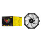 2E Gaming CPU cooler Air Cool AC120ZP RGB, LGA1851, 1700, 1200, 115x, 775, AM5, AM4, AM3, AM3+, AM2, AM2+, FM2, FM1, 4pin RGB, TDP 95W (2E-AC120ZP-RGB)