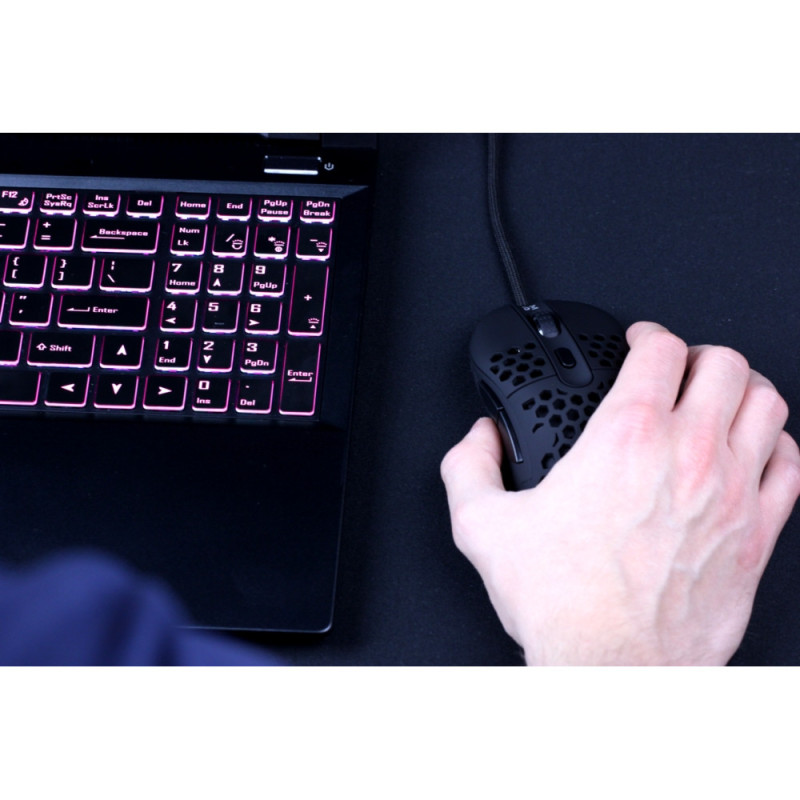 Dream Machines Gaming mouse DM6 HOLEY USB Black (DM6_HOLEY)