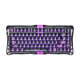 GravaStar Клавиатура механическая Mercury V75 Lite 80keys, Magnetic Blackcore, USB-A, RGB, Transparent Black (GS_V75_LITE_XTAL_BLK)