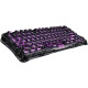 GravaStar Клавиатура механическая Mercury V75 Lite 80keys, Magnetic Blackcore, USB-A, RGB, Transparent Black (GS_V75_LITE_XTAL_BLK)