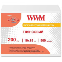 Фотобумага WWM 10x15 (G200.F500)