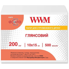 Фотопапір WWM 10x15 (G200.F500)