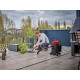 Einhell Construction vacuum cleaner TC-VC 1825 A, 1250 W, plastic 25 l, 180 mbar, hose 2.5 m, cable 3 m, socket 2.2 kW, 4.2 kg (2342485)