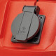 Einhell Construction vacuum cleaner TC-VC 1825 A, 1250 W, plastic 25 l, 180 mbar, hose 2.5 m, cable 3 m, socket 2.2 kW, 4.2 kg (2342485)