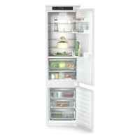 Liebherr Ref Liebherr with bottom freezer, 193.8x54.1х54.5, ref-202l, freez.-70l, 2doors, D, NF, display int, fresh zone, white (ICBNSD5623)