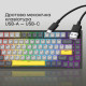 Клавиатура Ajazz AK820 Sea Salt Switch RGB USB-C UA Black (AK820-SS-BGY)