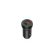 Зарядное устройство XO 1xUSB QC3.0 + 1xUSB-C PD18W black (CC33-BK)