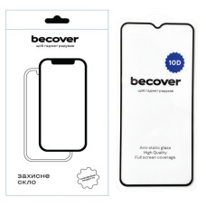 Стекло защитное BeCover Motorola Moto E13 10D Black (711520)