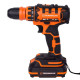 TEKHMANN Screwdriver-drill TCD-21/2 DFR 21V 2x2A-h 28Nm 350-1500rpm 1.4 kg (853785)