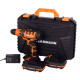 TEKHMANN Screwdriver-drill TCD-21/2 DFR 21V 2x2A-h 28Nm 350-1500rpm 1.4 kg (853785)
