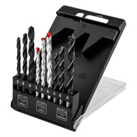 Graphite Набір свердл GRAPHITE по металу, цеглі: 5-6, 8, 9шт (54T431)