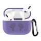 Чехол для наушников BeCover Silicon Protection для Apple AirPods Pro Light Purple (704499)