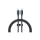 Дата кабель USB-C to Lightning 1.2m 20W black Baseus (CAJY000201)