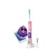 Philips Toothbrush electric Sonicare For Kids, 62th. fluct/min, nozzle-2, Bluetooth, pink (HX6352/42)