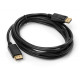 Кабель мультимедийный DisplayPort M to DisplayPort M 3.0m Vinga (VCPDPMM3BK)