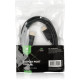 Кабель мультимедийный DisplayPort M to DisplayPort M 3.0m Vinga (VCPDPMM3BK)