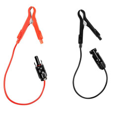Neo Tools Connecting cable, for solar panels, crocodile clip, 30cm (90-146)