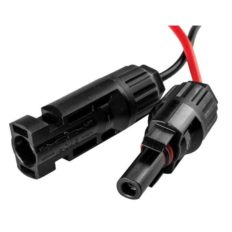 Neo Tools Connecting cable, for solar panels, crocodile clip, 30cm (90-146)