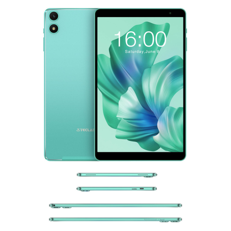 TECLAST Tablet P85T 8  4GB, 64GB, 5000mAh, Android, Mint Green (6940709685655)