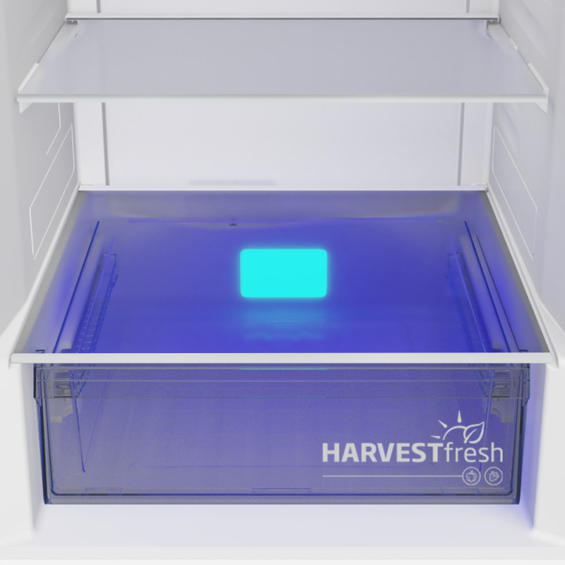 Beko Ref with bottom freezer, 203x60x67, ref-249L, freez.-106L, 2doors, A++, NF, display, HarvestFresh, inv., dark grey (B5RCNA405HMG)