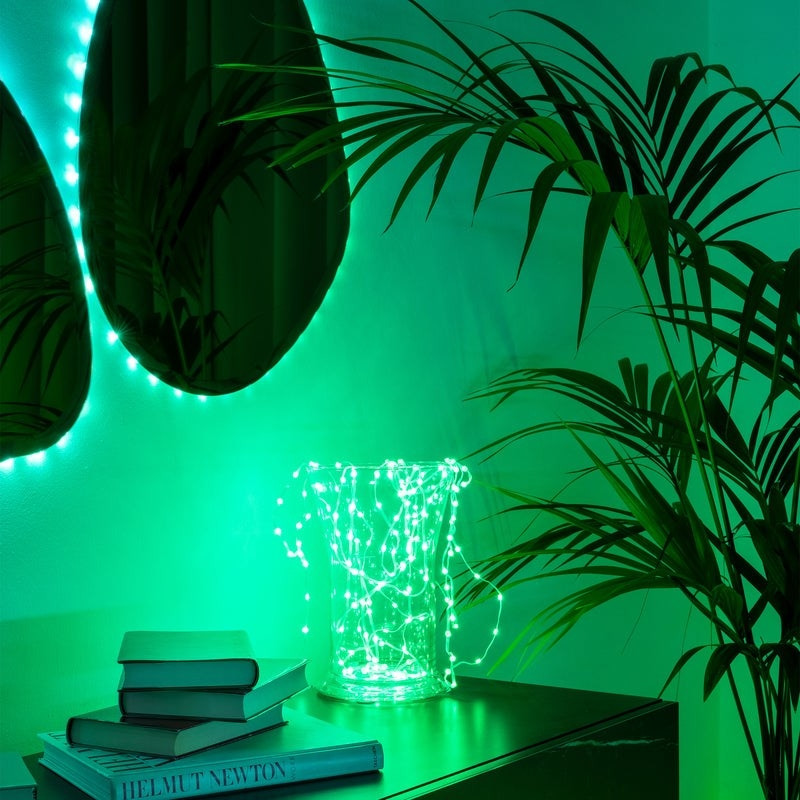 Twinkly Гірлянда Smart LED Twinkly Dots Lights RGB 400 IP44 20м кабель чорний (TWD400STP-BEU)