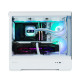 Zalman Computer case P30 White V2, without PSU, 1xUSB3.0, 1хUSB Type-C, 3x120mm ARGB, TG Front/Side Panel, mATX, White (P30WHITEV2)