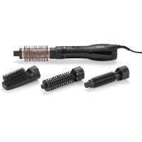 BaByliss Фен-щітка Smooth Finish, 1200Вт, 3 режими, іоніз-я, хол. обдув, кераміка, чорний (AS122E)