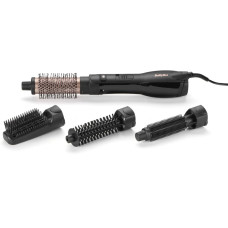 BaByliss Фен-щітка Smooth Finish, 1200Вт, 3 режими, іоніз-я, хол. обдув, кераміка, чорний (AS122E)
