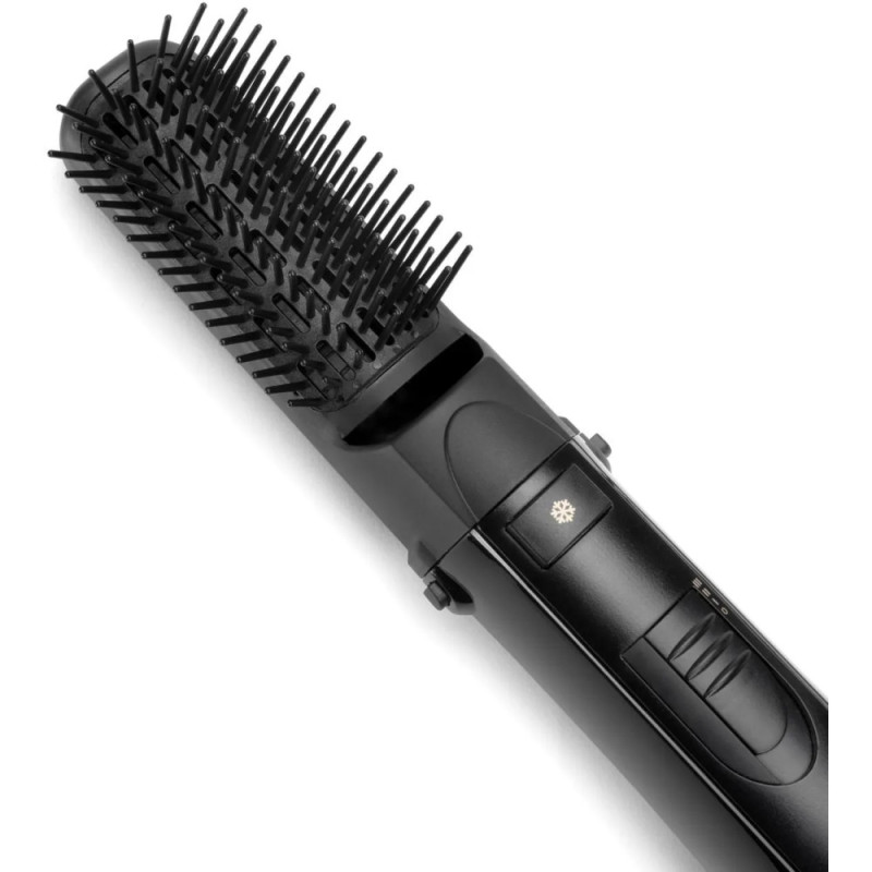 BaByliss Фен-щітка Smooth Finish, 1200Вт, 3 режими, іоніз-я, хол. обдув, кераміка, чорний (AS122E)