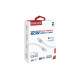 Дата кабель USB-C to USB-C 1.2m 60W PD FletchLink-CC grey Promate (fletchlink-cc.grey)