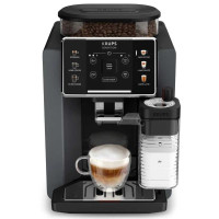 Krups coffee machine Sensation Milk M90, 1.7L, auto capuchino maker, auto recipe-6, black (EA912B10)