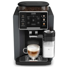 Krups coffee machine Sensation Milk M90, 1.7L, auto capuchino maker, auto recipe-6, black (EA912B10)