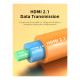 Кабель мультимедийный HDMI M to HDMI M 10.0m V2.1 Cabletime (CA914029)
